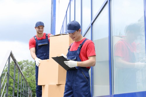 Professional removal team handling a move in Paddington
