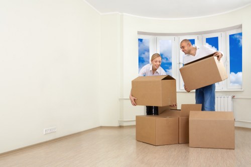 Local man and van helping with office delivery in Paddington
