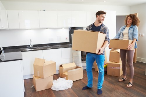 Responsible furniture pick-up in Paddington with items prepared for recycling