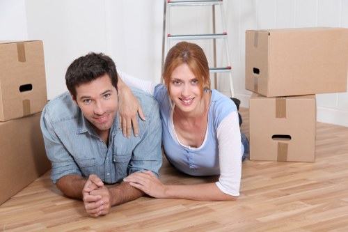 Business delivery and office move support with a van in Paddington