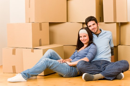 Variety of packing boxes used for home and office moves in Paddington