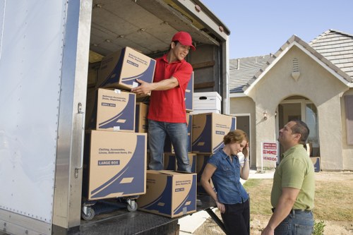 Recycling and reuse sorting during a Paddington house clearance