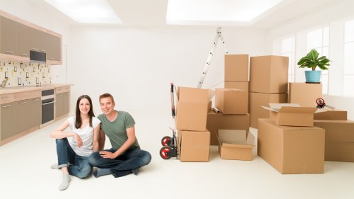 Commercial moving services in a Paddington business district