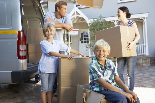 Customer payment and invoice handling for a man and van service