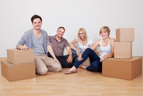 Commercial office relocation team handling a Paddington workplace move